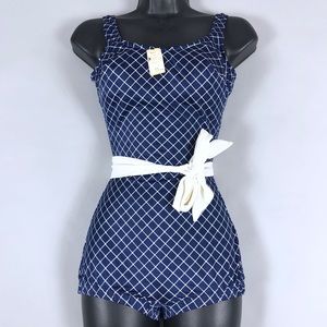 Vintage 70s Pin-up Swimsuit